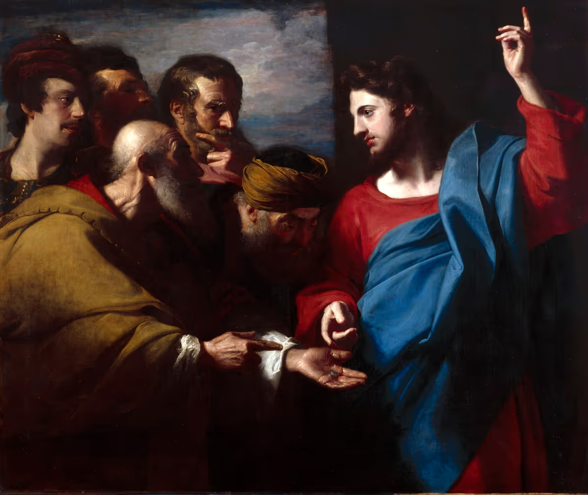The Tribute Money – John Singleton Copley 1782
